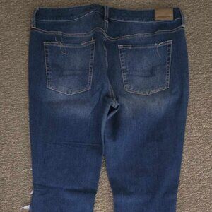 American Eagle AE Hi Rise Jegging The Dream Jean Jeans Size 14 Reg